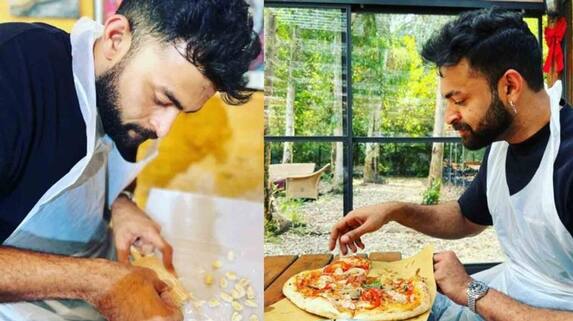 Mega Prince Varun Tej Making Pizza JMS Mega Prince Varun Tej Making Pizza JMS