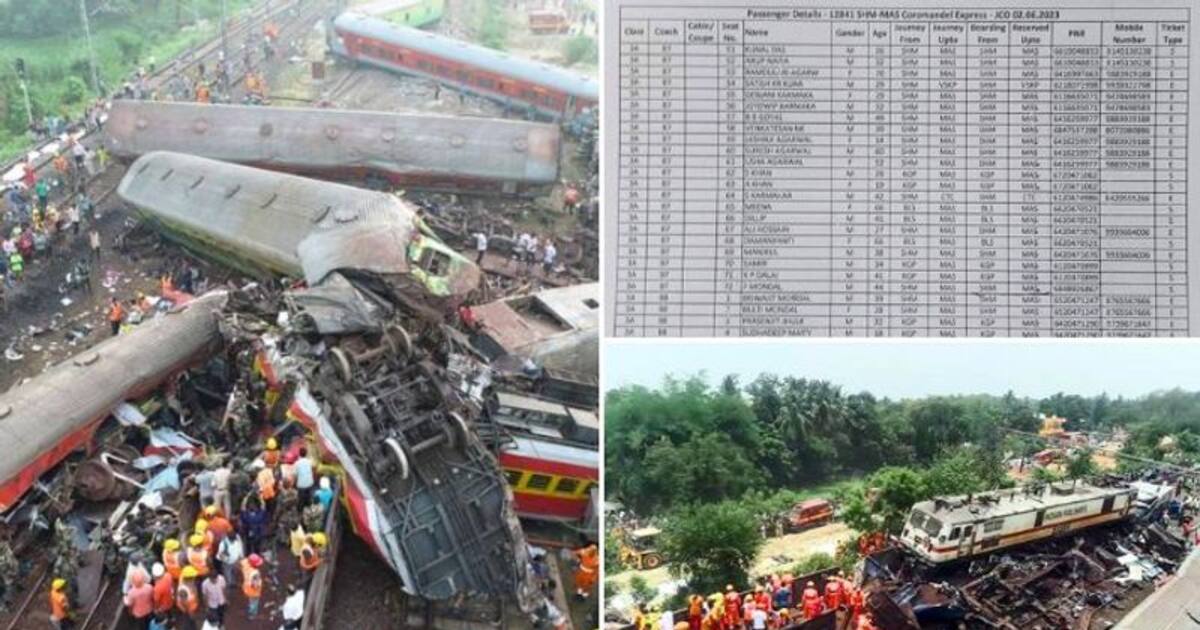 ஒடிசா ரயில் விபத்தில் காணாமல் போன தமிழர்கள் 8 பேர் யார்..? விவரங்களை வெளியிட்ட தமிழக அரசு