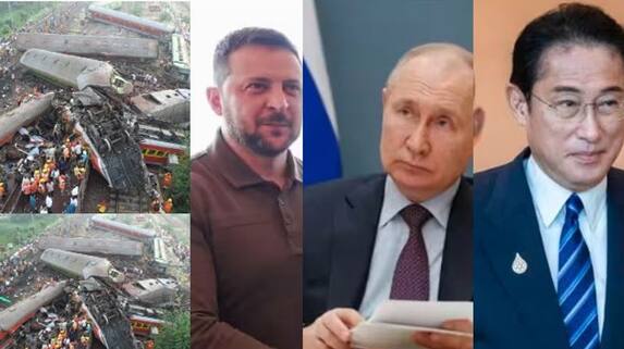 Foreign dignitaries like Russia president Putin Japanese Prime Minister Kishida condolence to Odisha train disaster akb Foreign dignitaries like Russia president Putin Japanese Prime Minister Kishida condolence to Odisha train disaster akb