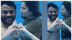 handan Shetty Nivedita Gowda romance in Underwater nbn