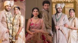 sharwanand rakshitha reddy royal wedding photos its like too grandeur stills viral arj