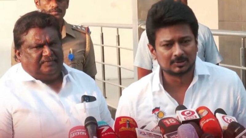Interview with Minister Udhayanidhi Stalin who returned to Chennai from Odisha