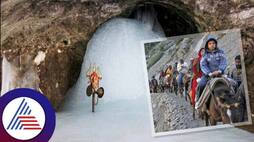 Amarnath Yatra 2023 First picture of Baba Barfani is viral on Internet skr