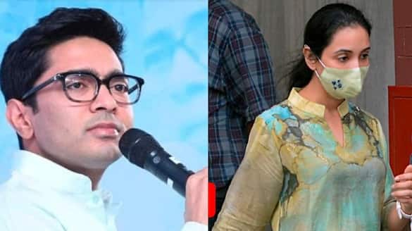 Coal scam Rujira Mukherjee, wife of TMC leader Abhishek Banerjee was stopped by immigration officials at the Kolkata airport akb