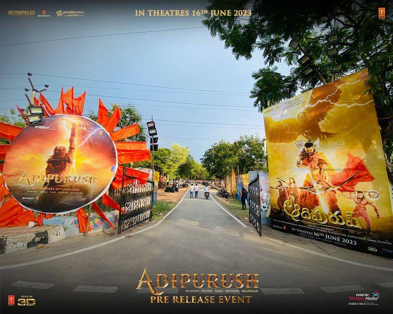 Adipurush Trailer: Prabhas, Kriti Sanon all set to launch second trailer in Tirupati- see pictures  RBA