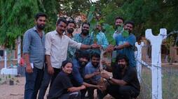 World Environment Day Actor Soundararaja plants saplings with Cuttys Gang movie crew