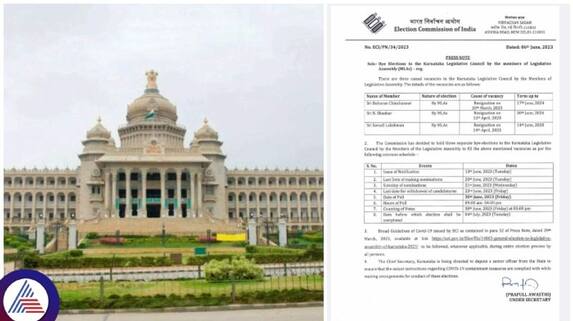 Election to fill three vacant MLC posts on June 30 Election to fill three vacant MLC posts on June 30