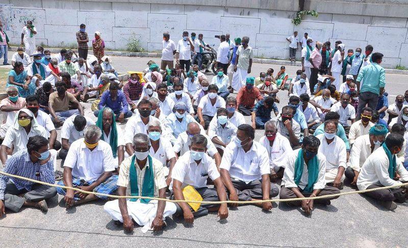 Annamalai has demanded that appropriate compensation should be given to the affected farmers