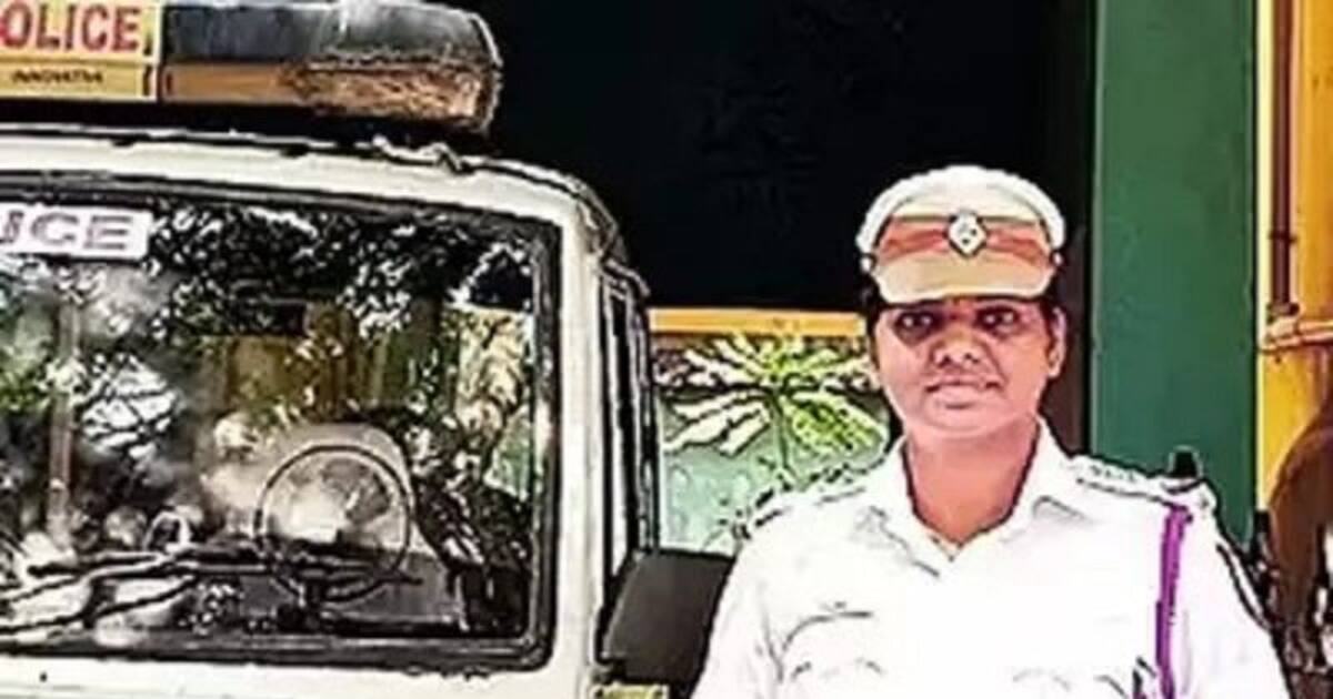 சென்னை ஆவடியில் முதல் பெண் போக்குவரத்து காவலரான சுஜிதா