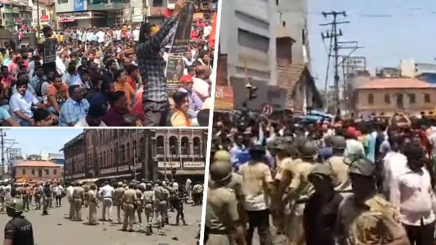 Curfew imposed in Maharashtra's Kolhapur after protests over social media  posts on Aurangzeb, Tipu Sultan