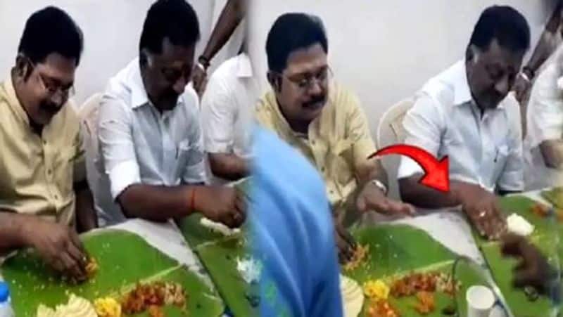aiadmk ex-minister vaithilingam home function ops and ttv-dinakaran shocked to everyone