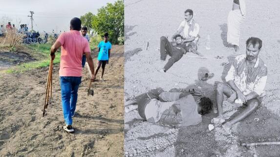 Fight Between Brothers Over Land Dispute in Yadadri District AKP Fight Between Brothers Over Land Dispute in Yadadri District AKP