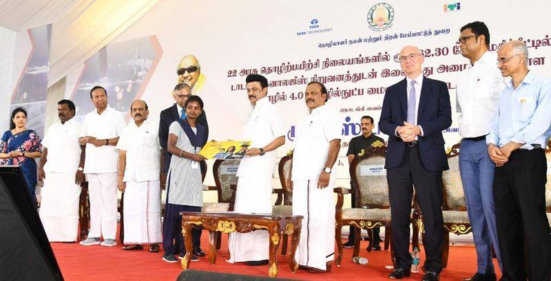 Chief Minister Stalin has said that because Tamil Nadu is a peace park companies are starting business in Tamil Nadu