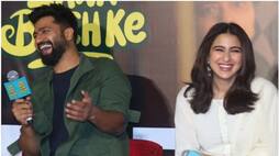 Vicky Kaushal reveals Sara Ali Khan stole a pillow from airport lounge sgk