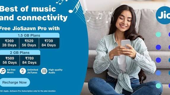 Jio introduces exciting plans with Jio Saavn Pro subscription for music lovers-sak Jio introduces exciting plans with Jio Saavn Pro subscription for music lovers-sak