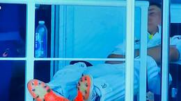 Australia Player Marnus Labuschagne Sleeping during David Warner Dismissel from Mohammed Siraj Over
