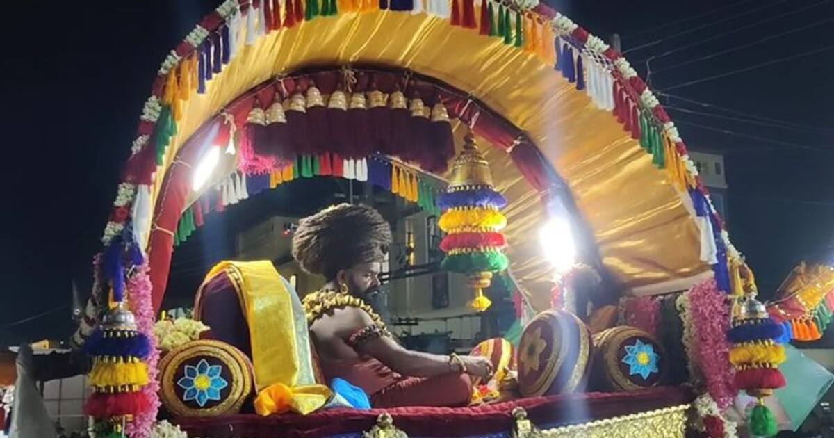 தருமபுரம் ஆதீனத்தில் பட்டணப்பிரவேச விழா கோலாகலம்!