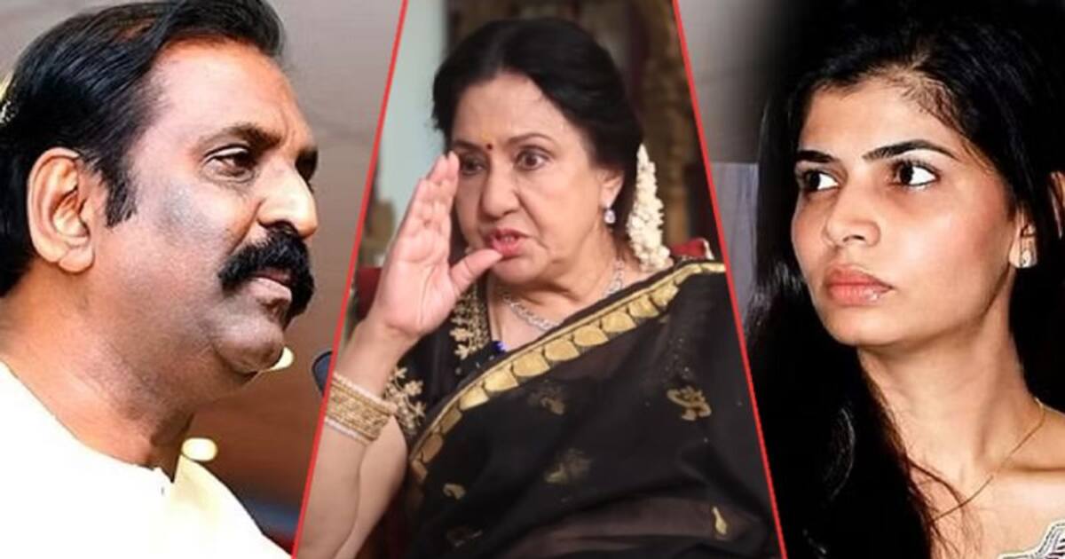 எதோ வேலை நடக்கனும்னு தான போனாங்க; அப்போ போயிட்டு, இப்போ வைரமுத்து மீது புகார் கூறுவது ஏன்? பிரபல நடிகை காட்டம்