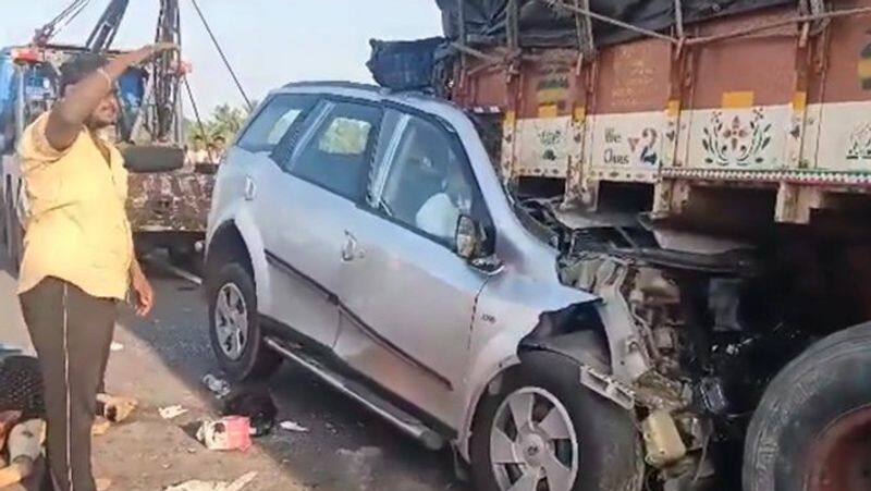 Andhra Pradesh Road Accident...6 members of the same family were killed!