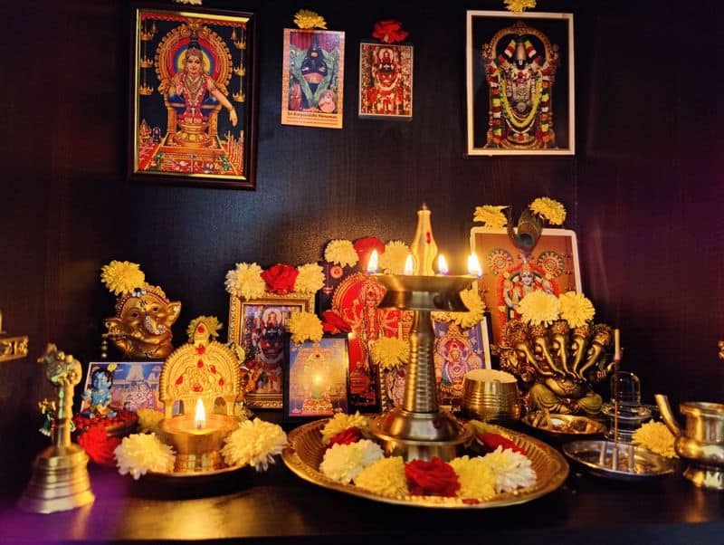 vastu tips for pooja room direction in home to  attract money in tamil mks