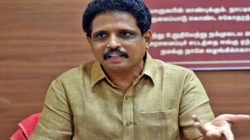 MP Venkatesan Condemns Shifting Pandian Express to Other Platform for Railway Officer KAK MP Venkatesan Condemns Shifting Pandian Express to Other Platform for Railway Officer KAK
