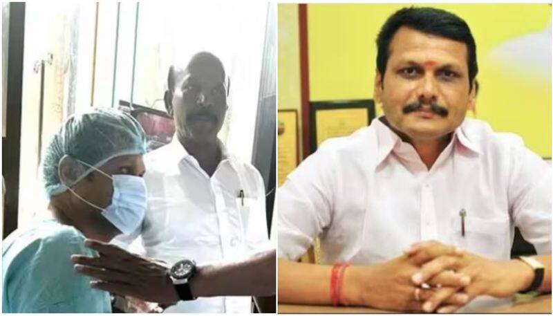 Ma Subramanian said that he is monitoring the physical condition of Senthil Balaji after the surgery