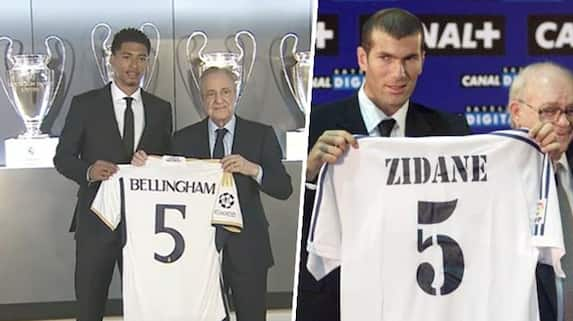 Jude Bellingham's Real Madrid shirt number revealed as he takes