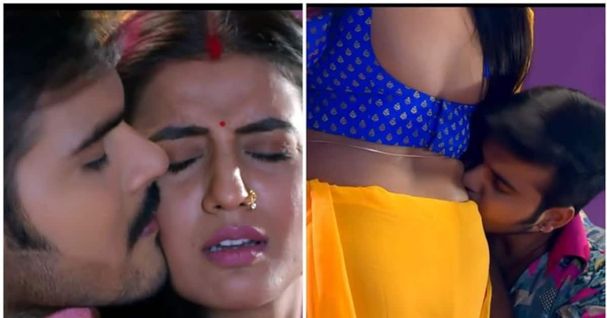 Akshara Singh Sexy Video Bhojpuri Actress Arvind Akelas Bold Bedroom Song Marad Ke Dihal 