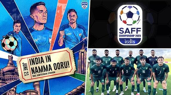 India vs Pakistan Live Streaming, SAFF Championship 2023: When and