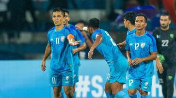 Football Asian Games 2023: India secures vital 1-0 victory over Bangladesh with late Chhetri penalty osf Football Asian Games 2023: India secures vital 1-0 victory over Bangladesh with late Chhetri penalty osf