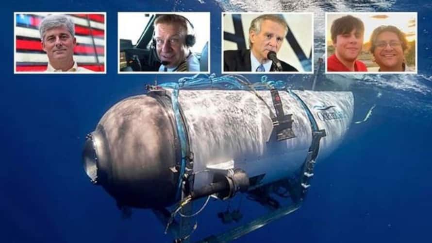 Titan submersible incident 2023 : டைட்டானிக் கப்பலை பார்க்க சென்ற 5  பணக்காரர்களும் உயிரிழப்பு.. நீர்மூழ்கி கப்பல் வெடித்து சிதறியதா.? என்னாச்சு?