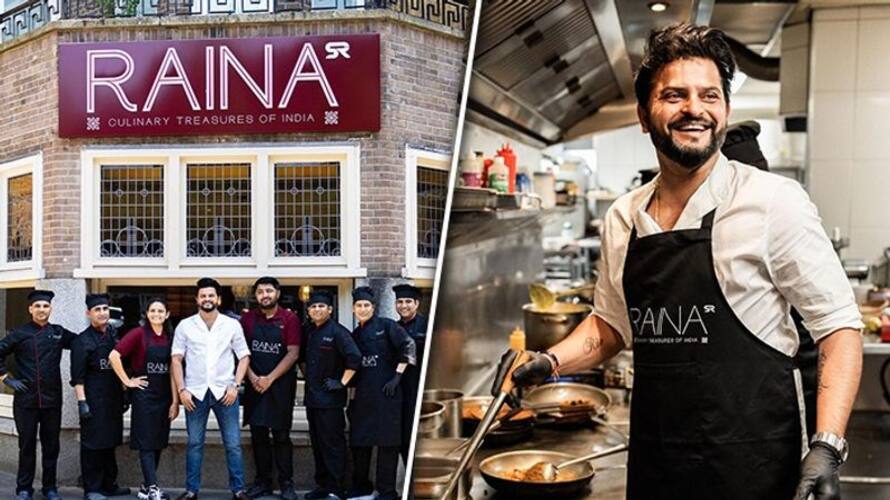 Suresh Raina makes Culinary Debut with an Indian Restaurant in Amsterdam