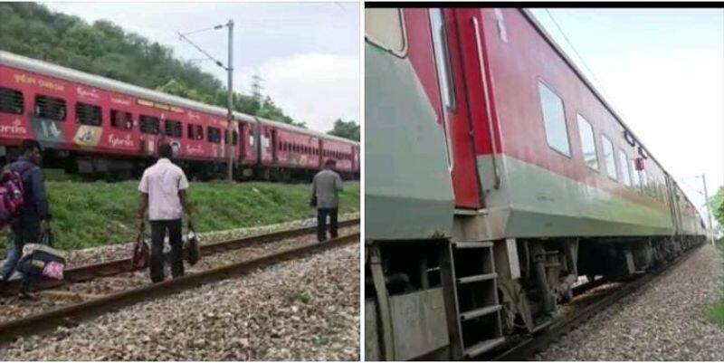 The incident of placing stones on the railway track near Ambur has created a stir