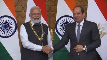 PM Modi, Egyptian President El-Sisi speak over phone; India reiterates its position on Israel-Palestine issue PM Modi, Egyptian President El-Sisi speak over phone; India reiterates its position on Israel-Palestine issue