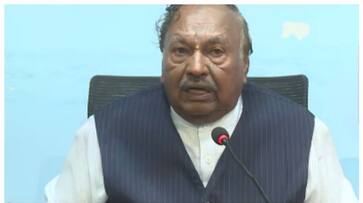 BJP JDS alliance to destroy Congress: KS Eshwarappa at shivamogga rav BJP JDS alliance to destroy Congress: KS Eshwarappa at shivamogga rav