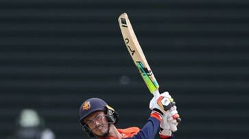 ICC World cup 2023: Scott Edwards scores half century, Netherlands puts good score on board CRA ICC World cup 2023: Scott Edwards scores half century, Netherlands puts good score on board CRA