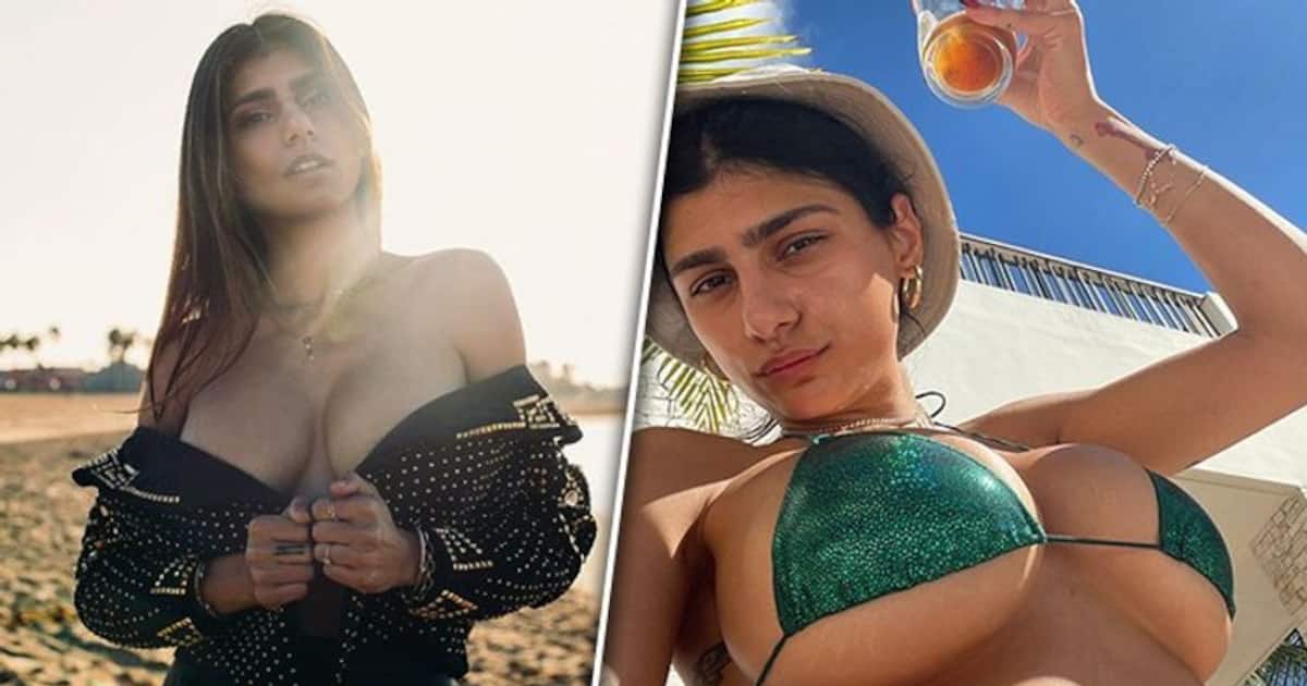 Dark Water Hot Vedio - Mia Khalifa HOT Photos: Former Porn Star flaunts assets in sexy risque  bikinis and attires (PICTURES)