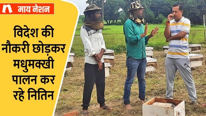 dr nitin singh bee farming entrepreneur of lucknow uttar pradesh connecting farmers zrua