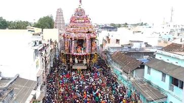 Arulmigu Nellaiappar Temple Car Festival 9th day function celebrated Arulmigu Nellaiappar Temple Car Festival 9th day function celebrated