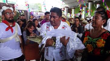 Mexican Mayor Gets Married To Crocodile To Bring Fortune To His People Mexican Mayor Gets Married To Crocodile To Bring Fortune To His People