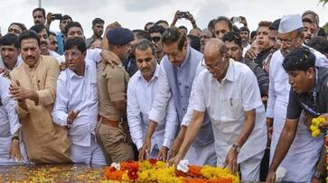 Need to fight forces creating communal divide says sharad pawar shows his strength Need to fight forces creating communal divide says sharad pawar shows his strength