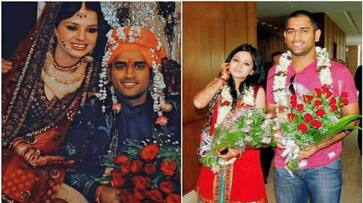 MS Dhoni and Sakshi Dhoni celebrate their 13th wedding anniversary MS Dhoni and Sakshi Dhoni celebrate their 13th wedding anniversary