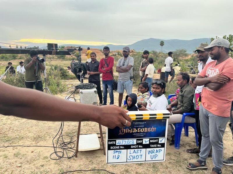 Vikram Starring Thangalaan movie shooting wrapped 