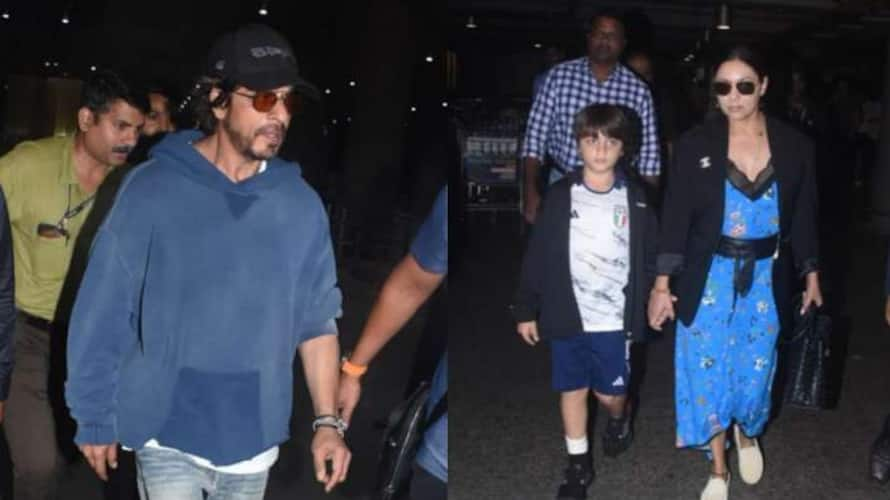 Shah Rukh Khan is back from US amid news of injury; shuts down rumours of  surgery