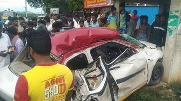 Pudukkottai car Accident...4 people killed Pudukkottai car Accident...4 people killed