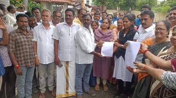 bjp cadres complaint against dmk person who spreads a rumor about mla vanathi srinivasan at online media bjp cadres complaint against dmk person who spreads a rumor about mla vanathi srinivasan at online media
