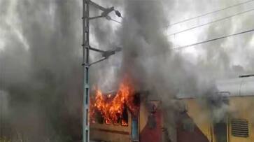 Falaknuma Express train catches fire near Hyderabad What is the condition of passengers? Falaknuma Express train catches fire near Hyderabad What is the condition of passengers?