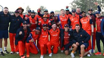 Netharlands Qualified for World Cup 2023 after beat Scotland by 4 wickets Netharlands Qualified for World Cup 2023 after beat Scotland by 4 wickets