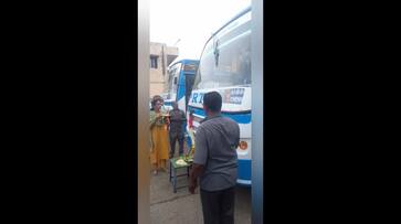 restructured new government bus got repair after just 10 km travel in puducherry restructured new government bus got repair after just 10 km travel in puducherry