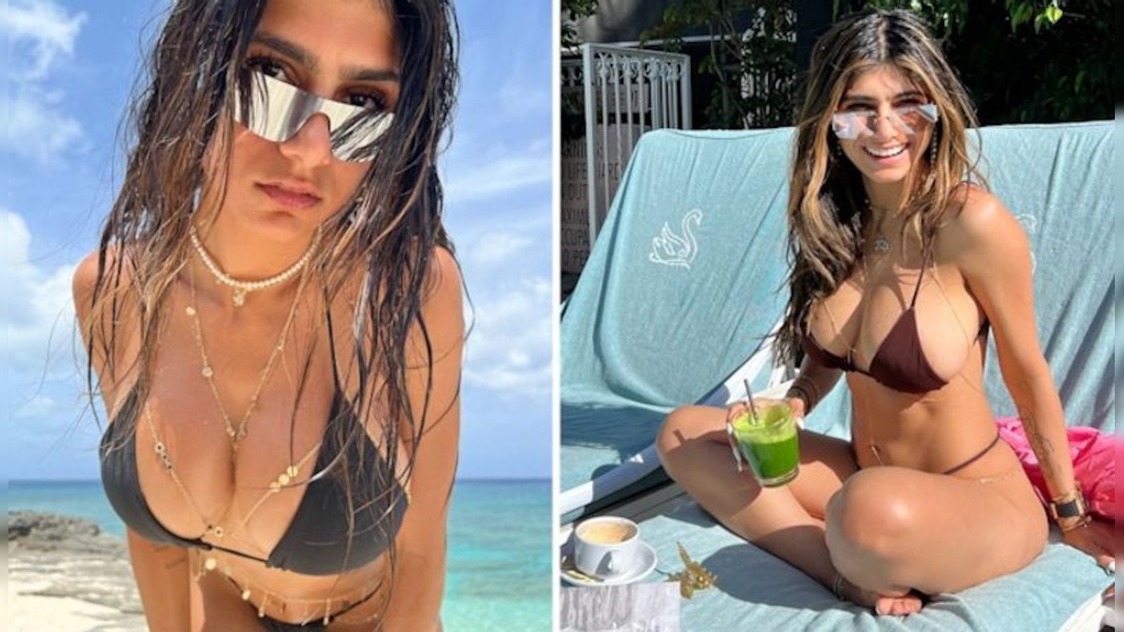 Mia Khalifa HOT Photos: Model shocks Internet with luscious body in  sizzling BIKINIS